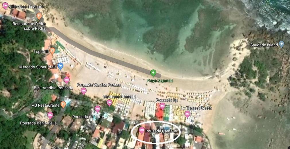 Pousada Camburi Morro de São Paulo Kültér fotó